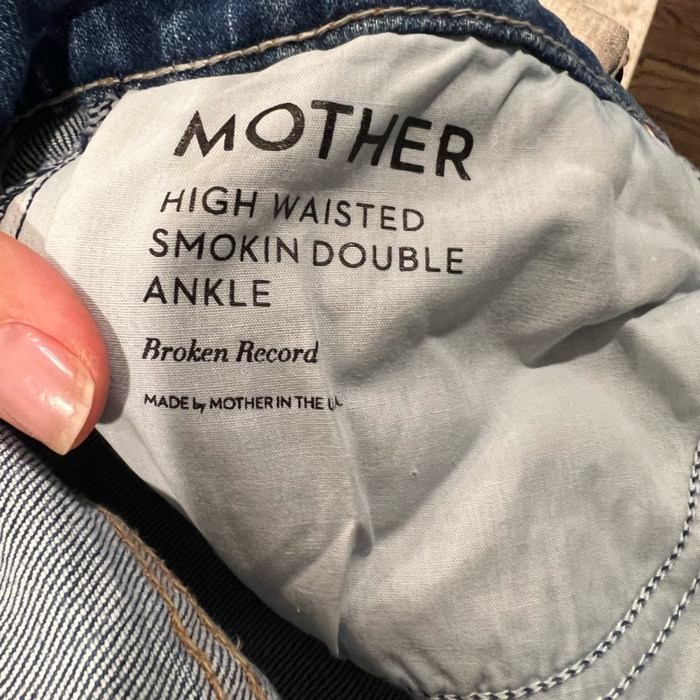 COPY - MOTHER Denim - High Waisted Smokin Double Ankle - Size 32